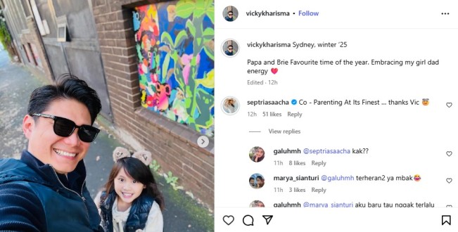 Komentar Acha Septriasa di Unggahan Suami Jadi Sorotan (instagram)